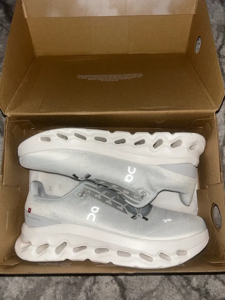 Used On Running Shoes White bike — image 1 of 5