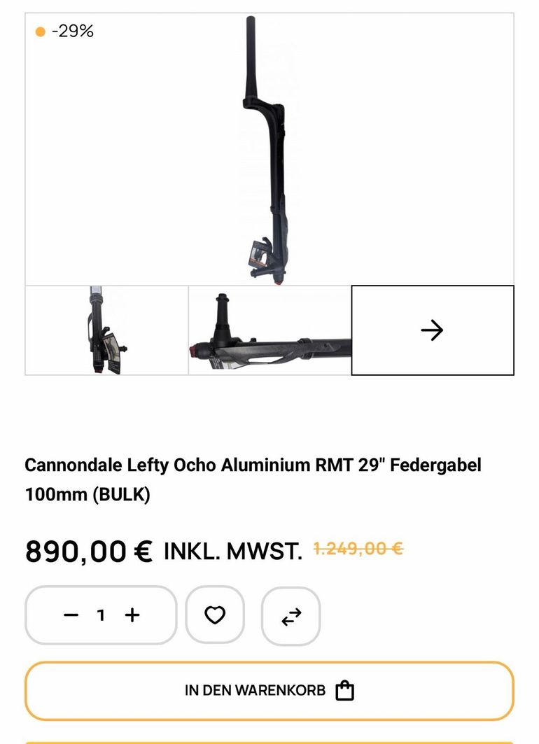 Brugt Cannondale Scalpel HT Carbon 2 2023 bike — billede 1 af 15