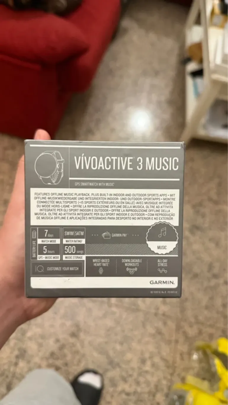 Gebrauchtes Garmin Vivoactive 3 Music bike — Bild 4 von 4