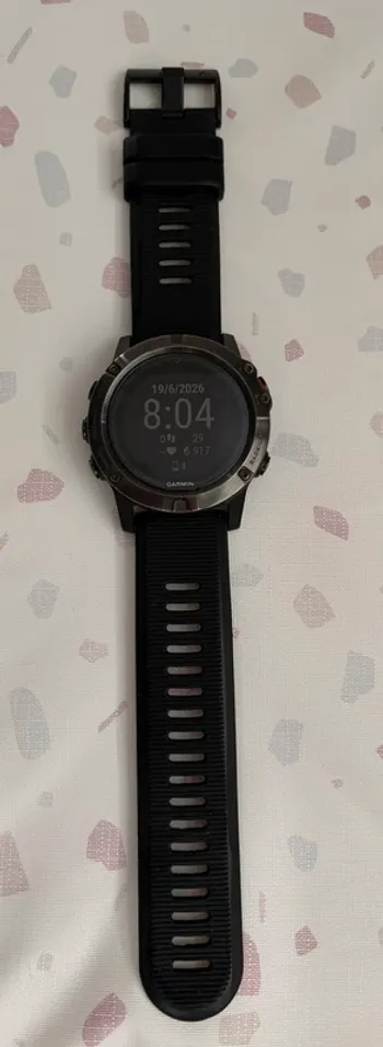 Gebrauchtes Garmin Fenix 5X Sapphire bike