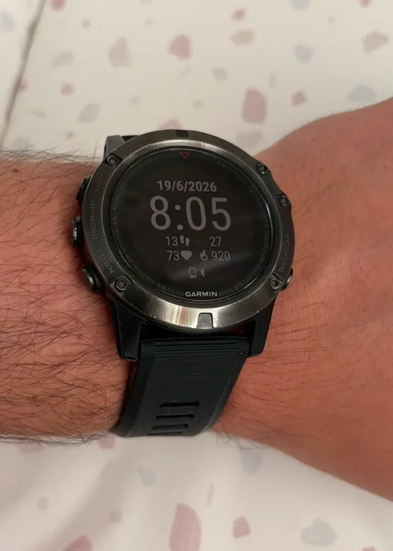 Gebrauchtes Garmin Fenix 5X Sapphire bike — Bild 3 von 3