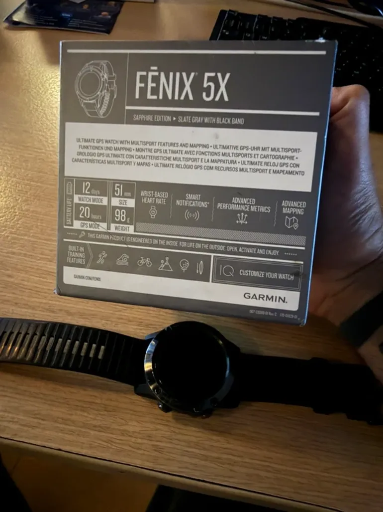 Gebrauchtes Garmin Fenix 5x bike — Bild 3 von 7