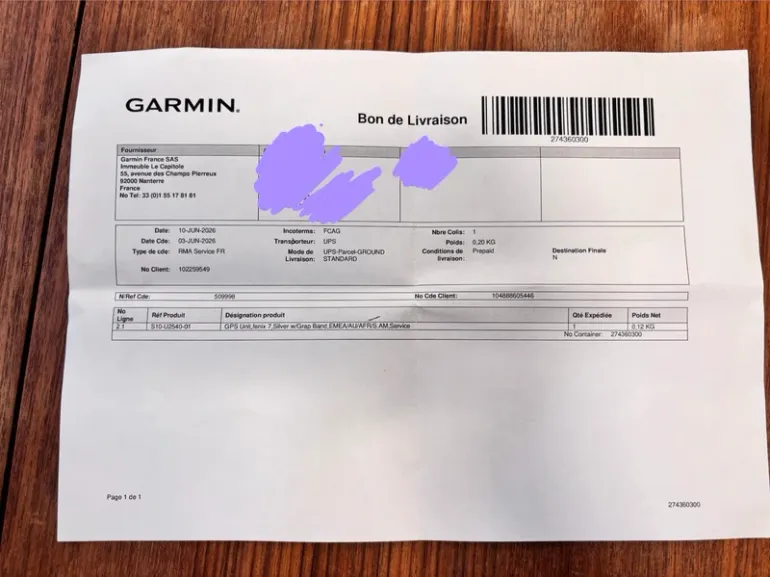 Brugt Standard Garmin Fenix 7 bike — billede 6 af 6