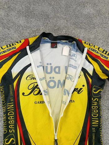 Used Giordana maillot velo homme taille m -67 6921 cyclisme route respirant bike — image 2 of 7