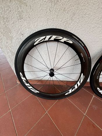 Brugt Zipp 404 Firecrest Rim Brake Wheelset bike — billede 6 af 7