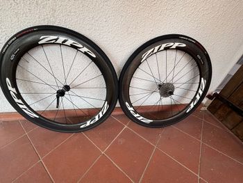 Used Zipp 404 Firecrest Rim Brake Wheelset bike