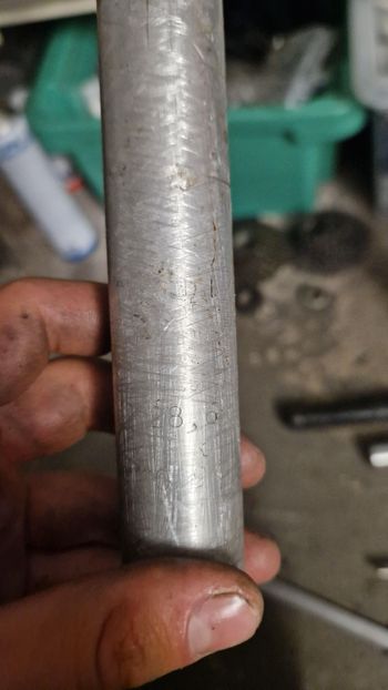 Gebrauchtes Aluminium Seat post 28.6 mm, 230 mm bike — Bild 2 von 2