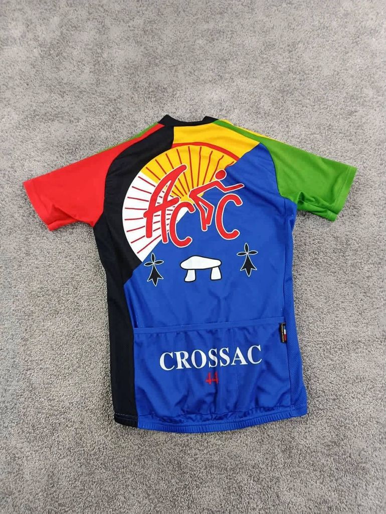 Used noret maillot velo homme taille M - 17 6098 cyclisme route respirant vtt bike — image 5 of 7