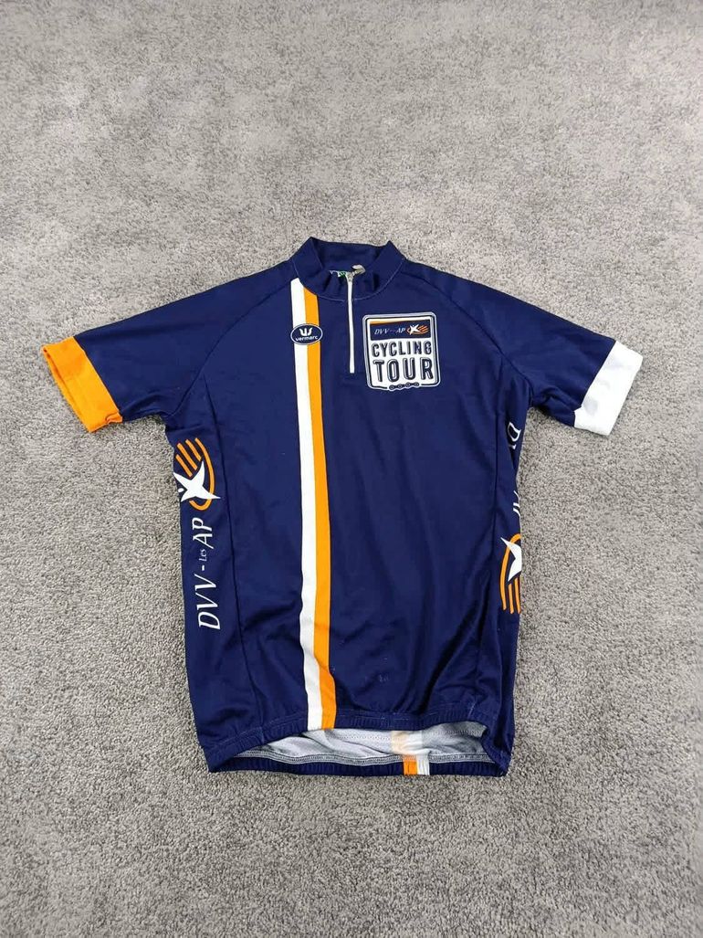 Used Vermarc maillot velo homme taille M - 14 6093 cyclisme route respirant cycling tour bike — image 1 of 7