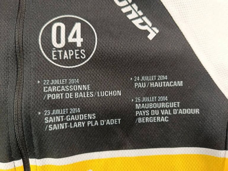 Used sans onda maillot velo homme taille S - 14 6111 cyclisme route respirant pyrénées bike — image 4 of 8
