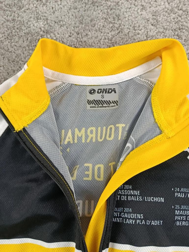 Used sans onda maillot velo homme taille S - 14 6111 cyclisme route respirant pyrénées bike — image 5 of 8