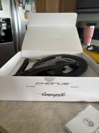 Used Campagnolo Chorus 12x2 Crankset 172.5 bike