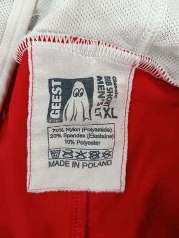 Used geest cuissard court velo homme taille xl -88 7408 cyclisme route respirant bike — image 3 of 5