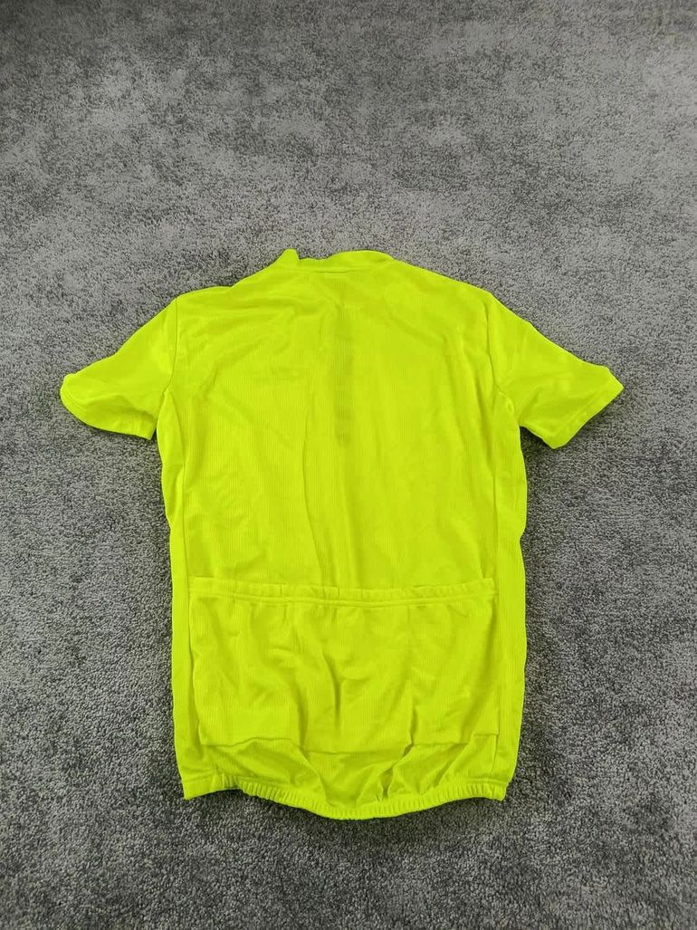 Used Rodeo maillot velo homme taille m -63 7198 cyclisme route respirant jaune bike — image 5 of 7