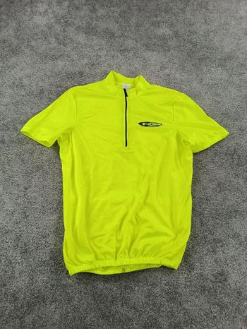 Used Rodeo maillot velo homme taille m -63 7198 cyclisme route respirant jaune bike