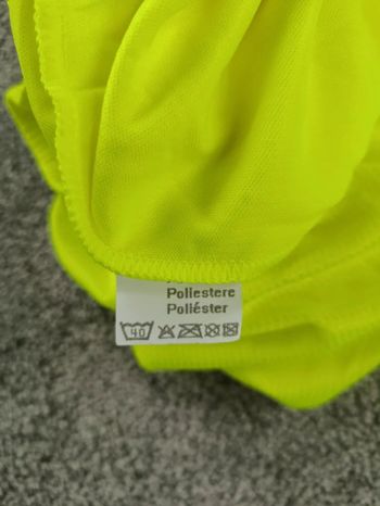 Used Rodeo maillot velo homme taille m -63 7198 cyclisme route respirant jaune bike — image 6 of 7