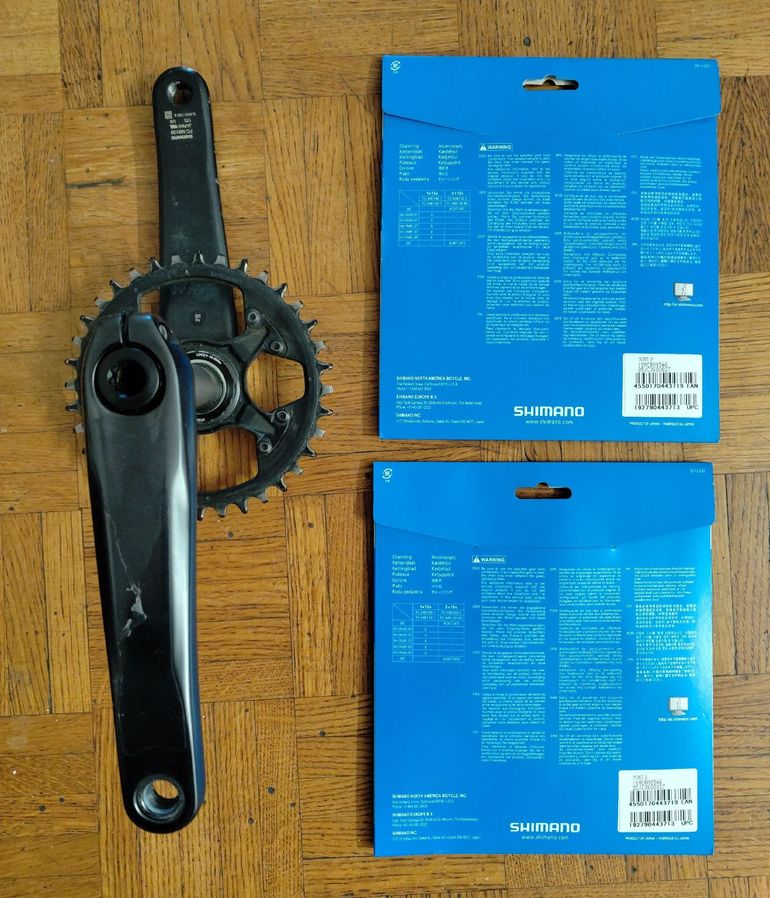 Brugt Shimano XT FC M8100 36T bike — billede 2 af 7