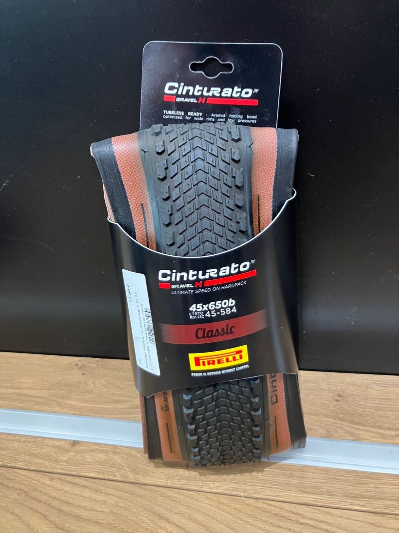 Used Pirelli Cinturato Gravel H 45x650b 2026 Tyres & Tubes