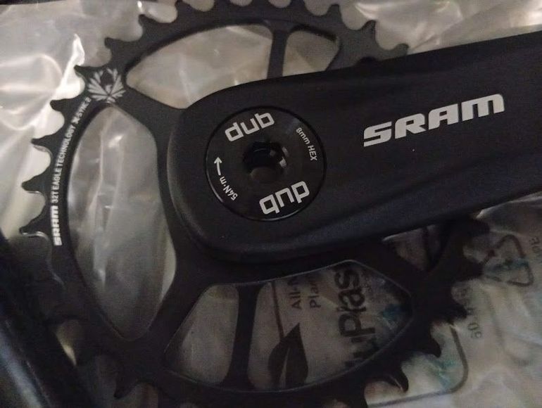 Used Sram DUB x1 1000 32t 170mm bike — image 3 of 6