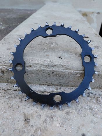 Used Sram x01 x-sync 32 denti BCD 104mm 12v nero/argento 2022 bike — image 2 of 3