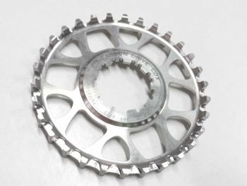 Used Gates Carbon Drive Piñon Gates CDX 30T trasero inox Shimano HG CDXR309S bike