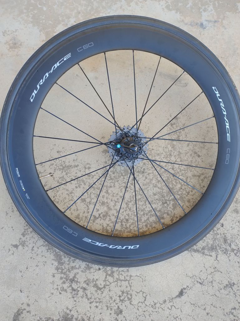 Used Shimano Dura Ace C60 Rim Brake Tubolare 2026 bike — image 5 of 7