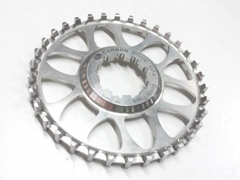 Used Gates Carbon Drive Piñon Gates CDX 34T trasero inox Shimano HG CDXR349S bike — image 1 of 3