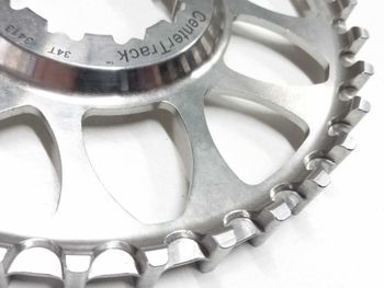 Used Gates Carbon Drive Piñon Gates CDX 34T trasero inox Shimano HG CDXR349S bike — image 3 of 3