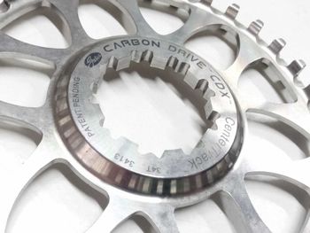 Used Gates Carbon Drive Piñon Gates CDX 34T trasero inox Shimano HG CDXR349S bike — image 2 of 3