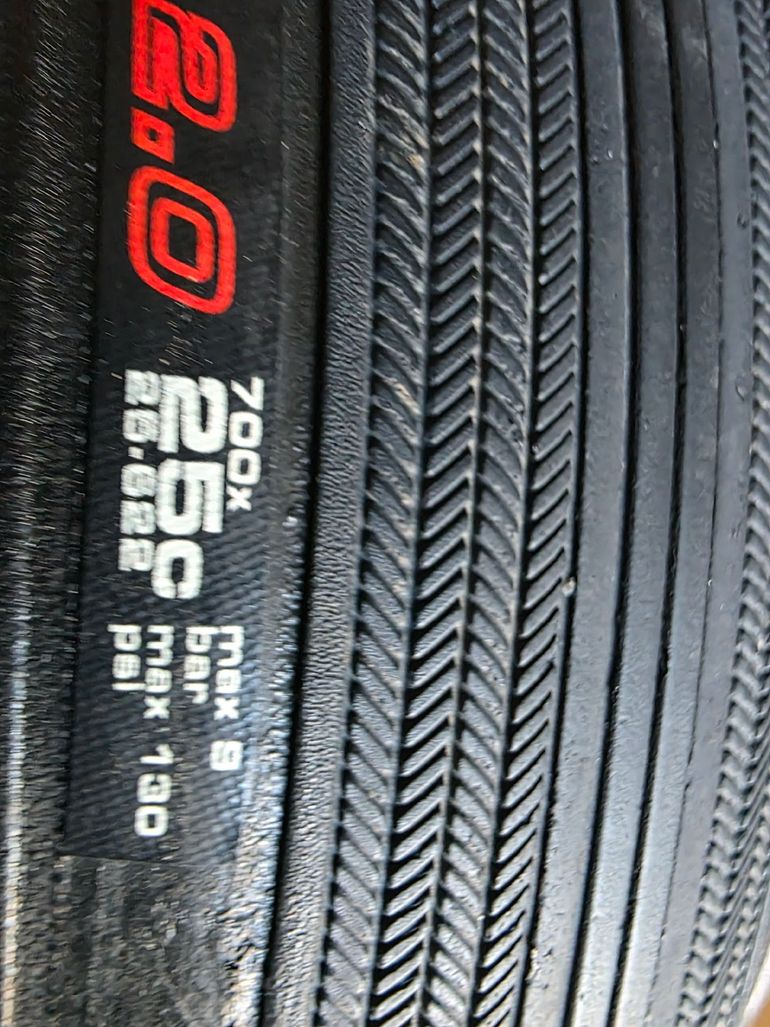 Used Vittoria CORSA TLR Control Graphene 2.0 Tires 2025 bike — image 2 of 4