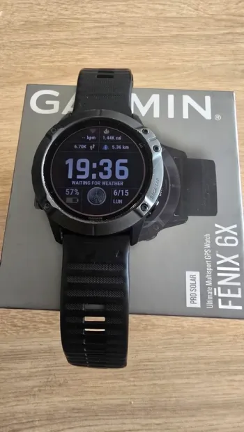 Used Garmin Fenix 6 Pro bike
