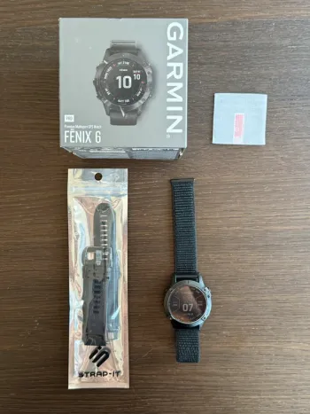 Used Garmin Fenix 6 Pro bike