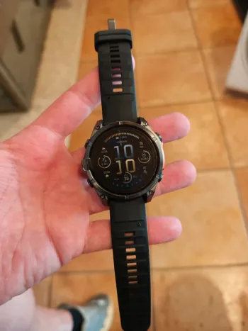 Used Garmin Fenix 8 bike