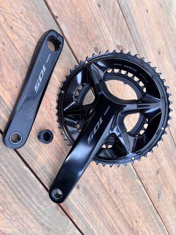 Używany Shimano compact crankstel R7100 2024 bike