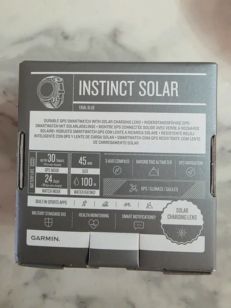Used Standard Garmin Instinct Solar bike — image 7 of 7