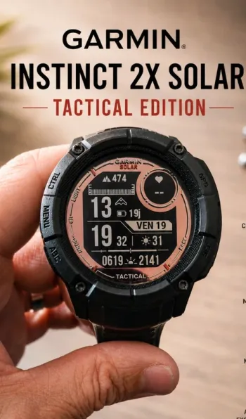 Used Garmin Instinct 2X Solar Tactical Edition bike