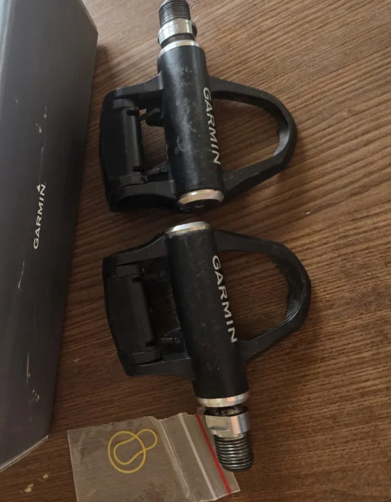 Used Garmin Vector 3 Dual-Sided Power Meter Pedals bike — image 1 of 2