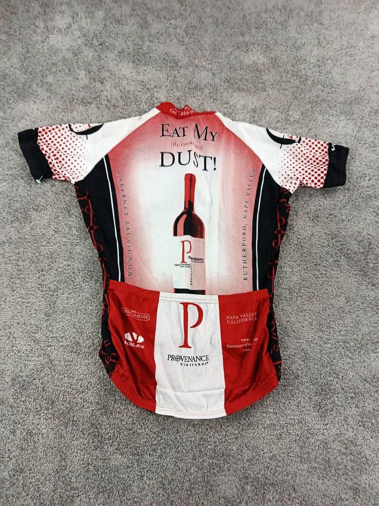 Used Voler maillot velo homme taille l -72 7035 cyclisme route Cabernet Sauvignon californie bike — image 5 of 6