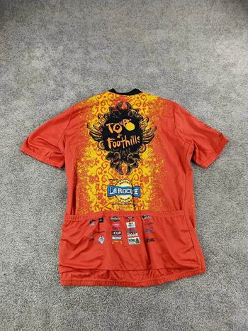 Used Aussie maillot velo homme taille xxl -72 7010 cyclisme route respirant usa californie bike — image 5 of 6