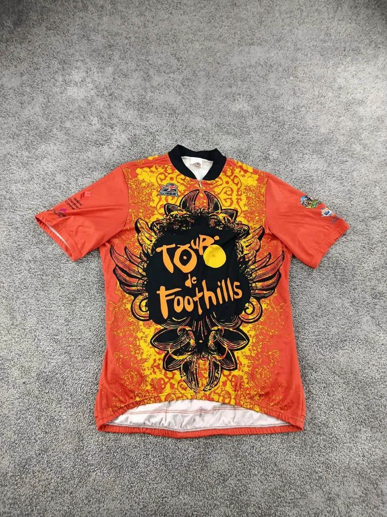 Used Aussie maillot velo homme taille xxl -72 7010 cyclisme route respirant usa californie bike — image 1 of 6