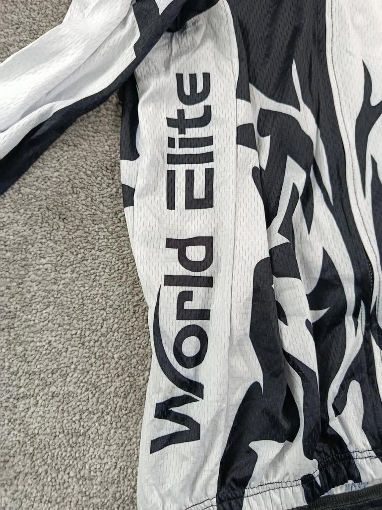 world elite maillot velo homme taille s -61 6974 cyclisme route respirant manches longues bike d'occasion — image 2 sur 7