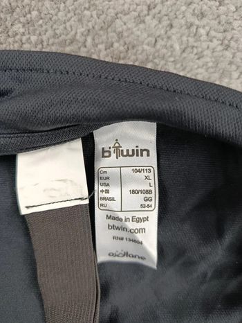 Used btwin maillot velo homme taille xl -57 7006 cyclisme route respirant bike — image 3 of 6
