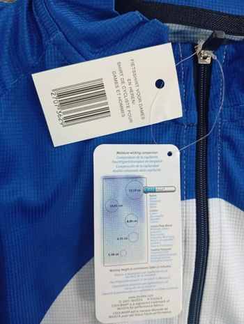 Käytetty Shamp maillot velo Femme Taille XL - 171518r - Neuf - Cool max active bike — kuva 5 / 7