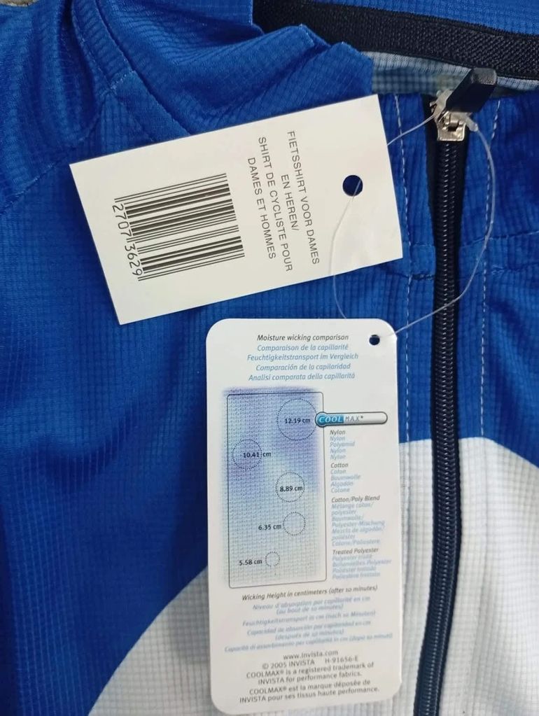Käytetty Shamp maillot velo Femme Taille XL - 171518r - Neuf - Cool max active bike — kuva 5 / 7