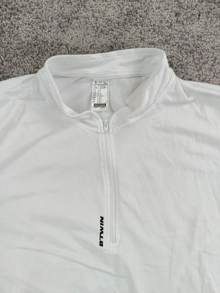 Used BTWIN maillot velo homme taille xl -61 7011 cyclisme route respirant bike — image 2 of 6
