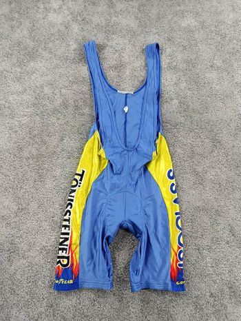 Brugt sans cuissard court velo homme taille L-43 7120 tonissteiner isoglass De Vlaeminck 1990 bike