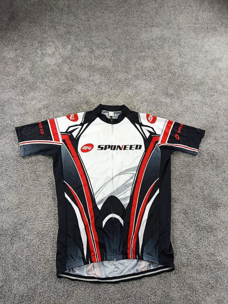 Used sponeed maillot velo homme taille xl -38 6860 cyclisme route respirant bike — image 1 of 7