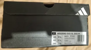 Adidas adizero evo sl exo m Running Shoes usato