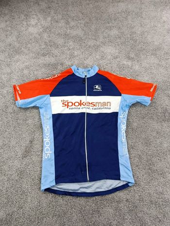 Used Giordana maillot velo homme taille M-39 6826 cyclisme route respirant santa cruz usa bike