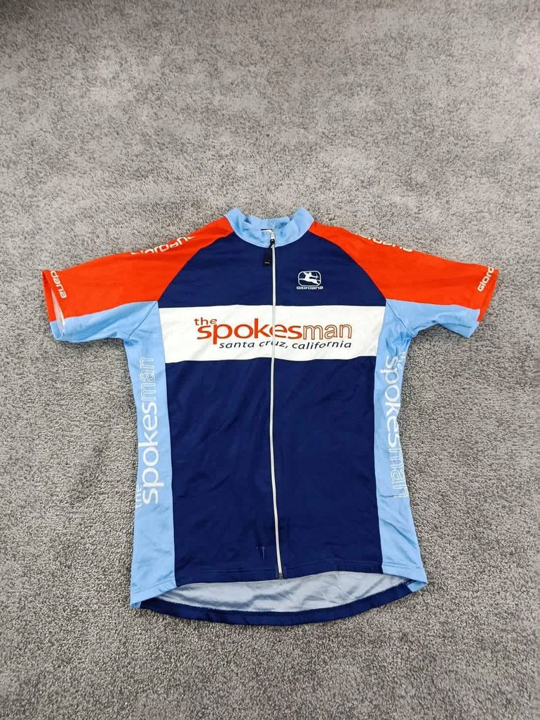 Używany Giordana maillot velo homme taille M-39 6826 cyclisme route respirant santa cruz usa bike — zdjęcie 1 z 7